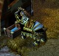 A horse in Warcraft III.