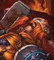 Falstad in the artwork for Fire and Iron.