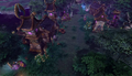 Warcraft reforged night elf village.