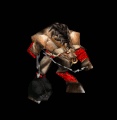 Render of the Minotaur model from early Warcraft III development.