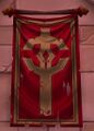 The symbol can also be found in many banners of the Scarlet Monastery.