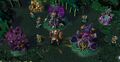 Corrupted Ancient of War seen on the right among Corrupted Ancients in Warcraft III.