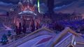 Undamaged Suramar City (protected by an impenetrable barrier for 10,000 years).