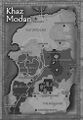 Map of Khaz Modan in the Game Manual.