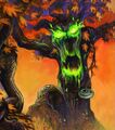 Poison Treant in Book of Heroes in Hearthstone.