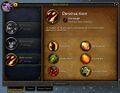 The Specialization tab as of Legion