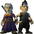 Early gnome player models as seen from the official website.