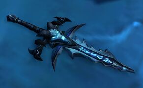 The shattered Frostmourne.