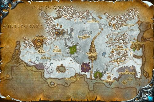 Dragonblight map