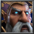 Antonidas archmage icon from Warcraft III: Reforged.