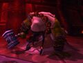 Thrall wounded by Garrosh.