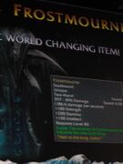Frostmourne at BlizzCon 2007.