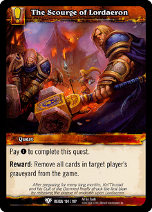 The Scourge of Lordaeron (Reign of Fire) TCG Card.png