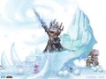 Arthas in Snow Fight.