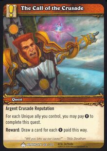 The Call of the Crusade TCG Card.jpg