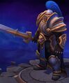 Varian Footman skin from Heroes of the Storm.