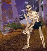 Image of Skeletal Woodcutter