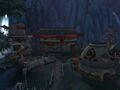 Mag'har watch towers protecting Stonebreaker Hold.