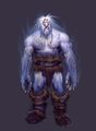 Concept art of a frost vrykul.