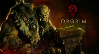 Orgrim Doomhammer concept art from BlizzCon 2014.