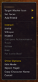 Another player's menu