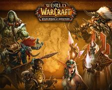 Loading screen during Warlords of Draenor.