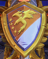 Shield seen on a motorbike in Heroes of the Storm.