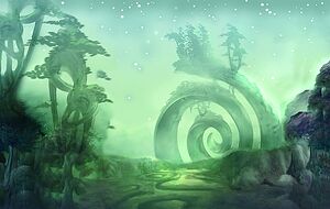 Concept artwork of the Emerald Dream