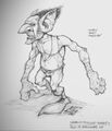 Goblin physique boney concept