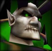Mal'Ganis' portrait in Warcraft III: Classic.