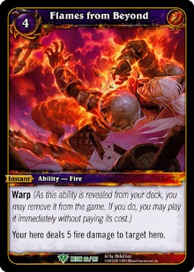 Flames from Beyond TCG card.png