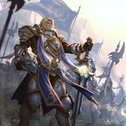 Anduin and soldiers
