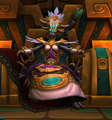 Talanji sitting on the Golden Throne.png