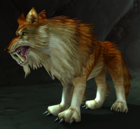 Image of Vicious Ember Worg