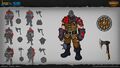 Warcraft III: Reforged concept art of a bandit.