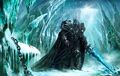 The Lich King roaming Icecrown (by Wei Wang).