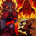 Dark Iron dwarves from their racial trait icons.