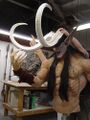 Illidan giant statue in the construction room by Steve Wang