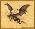 A Bronze dragon in the Manual of Monsters.