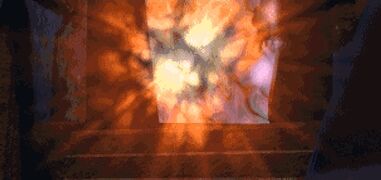 The portal when destroyed by Khadgar on Draenor in Warcraft II.