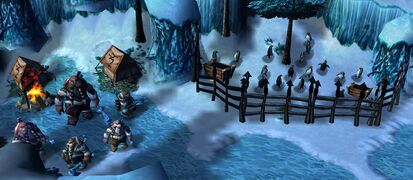 A tuskarr community in Warcraft III.