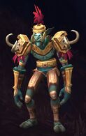 Zandalari Soldier from the quest  [20-60] The Road of Pain