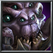 Crypt fiend unit icon in Warcraft III: Reforged.
