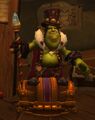 Gallywix's model on the 7.3.5 PTR. Note the Azerite adornment on his cane.