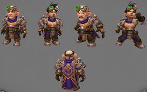 Preview of gnome heritage armor at BlizzCon 2018