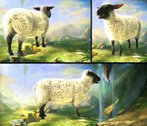 Sheep cinematic model