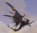 Armored Blue Dragonhawk