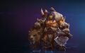 Rexxar and Misha's art in Heroes of the Storm.