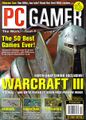 The footman on the cover of PC Gamer