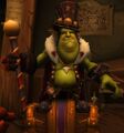 Overweight goblin Jastor Gallywix (a body type can potentially be added as a race or as more customization options)